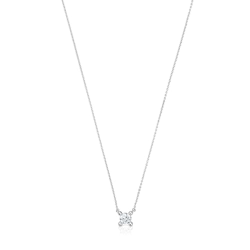 Gargantilla de platino con diamante creado en laboratorio 0,50 ct Shine LGD