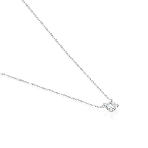 Gargantilla de platino con diamante creado en laboratorio 0,50 ct Shine LGD