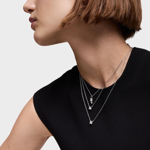 Gargantilla de platino con diamante creado en laboratorio 0,50 ct Shine LGD