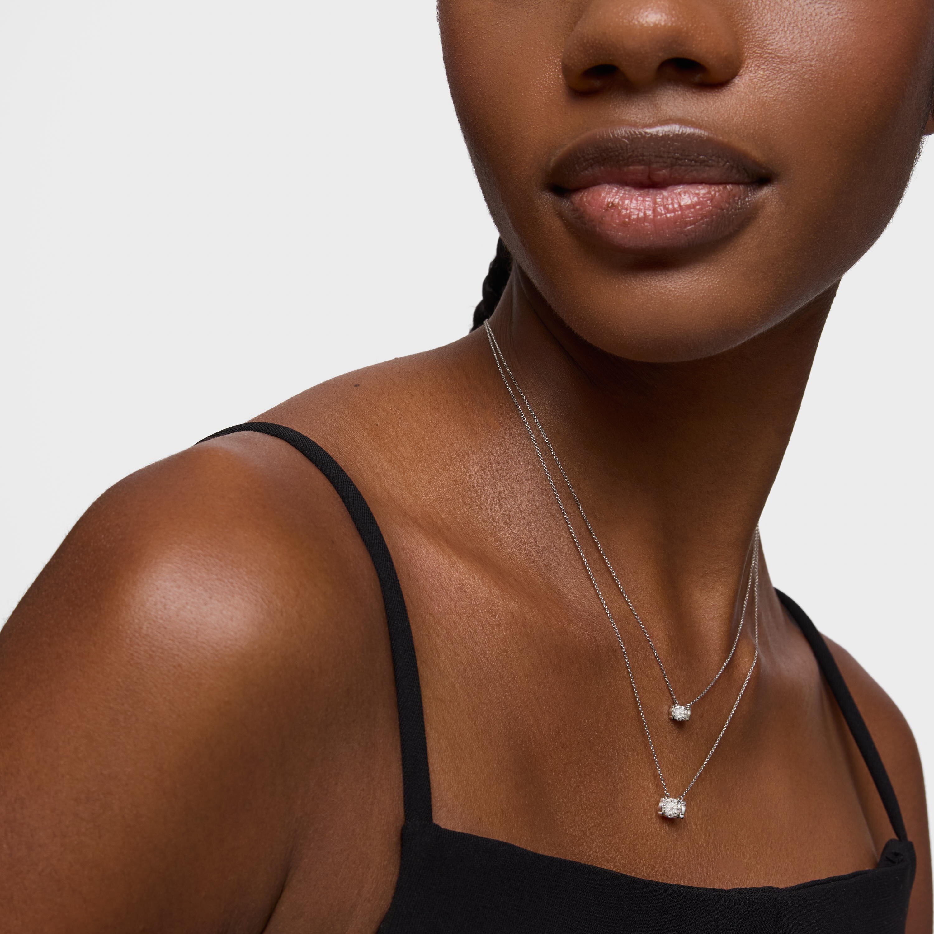 Platinum Choker with 0.50ct brilliant-cut lab-grown diamond TOUS Sweet Diamonds LGD