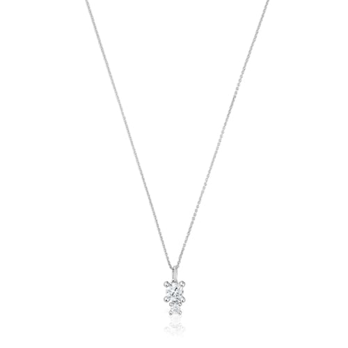 Gargantilla con motivo colgante de platino con diamantes creados en laboratorio 0,58 ct Shine LGD