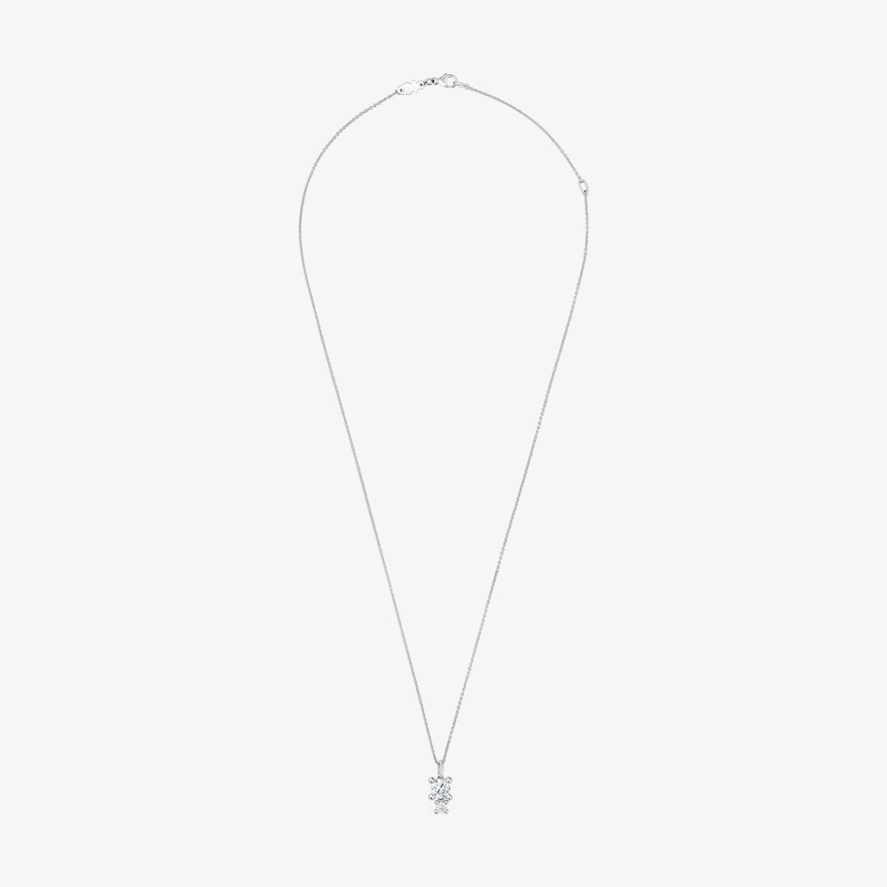 Gargantilha com motivo pingente em platina com diamantes criados em laborat&oacute;rio 0,58&nbsp;ct TOUS Shine LGD