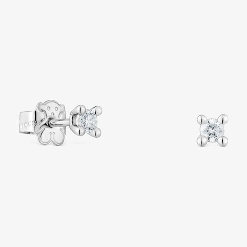 Pendientes de platino con diamantes creados en laboratorio 0,17 ct Shine LGD