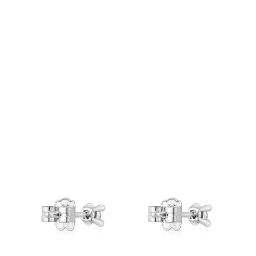 Platinum Earrings with 0,17ct lab-grown diamonds TOUS Shine LGD