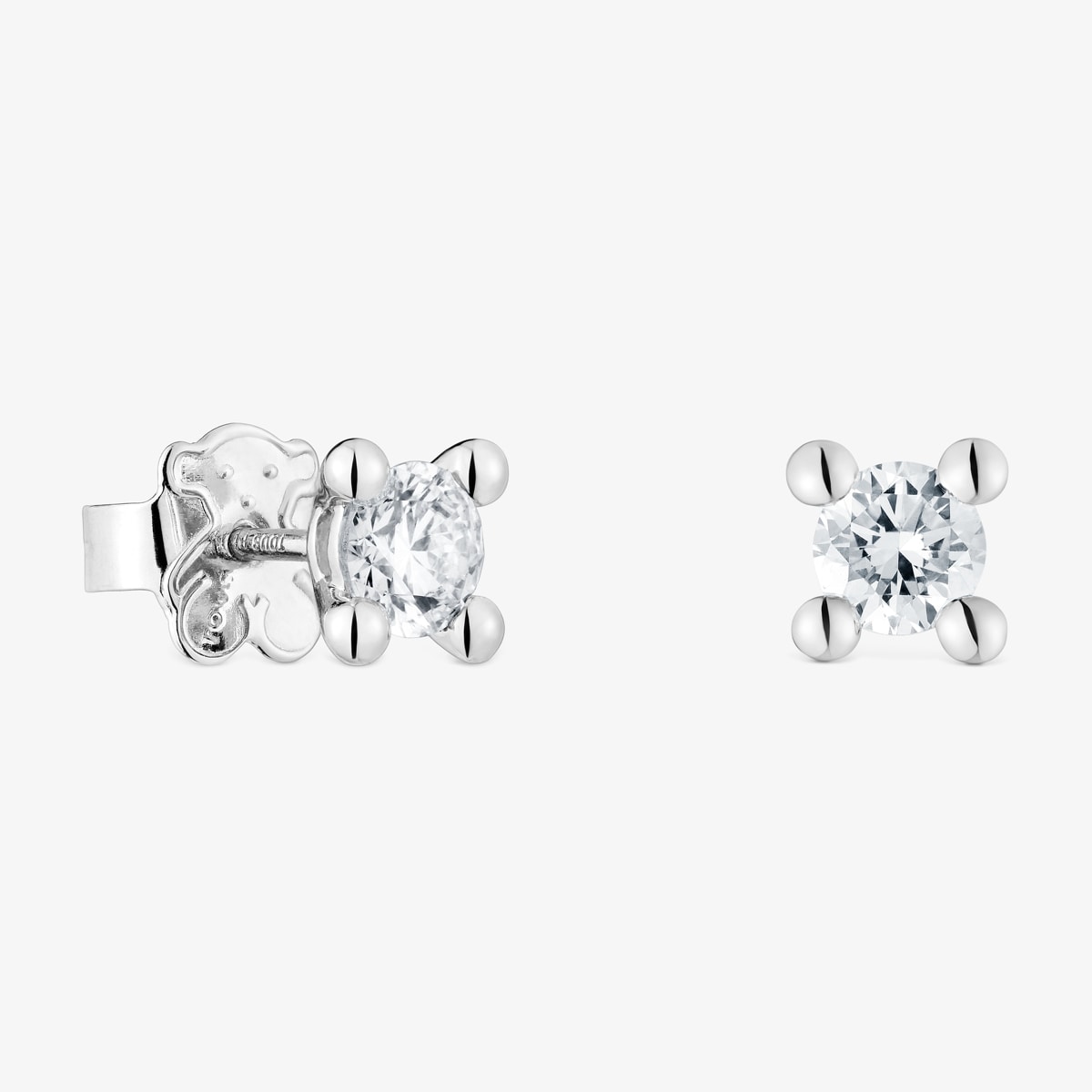 Tous - Pendientes De Platino Con Diamantes Creados En Laboratorio 0,74 Ct Shine Lgd - Transparente