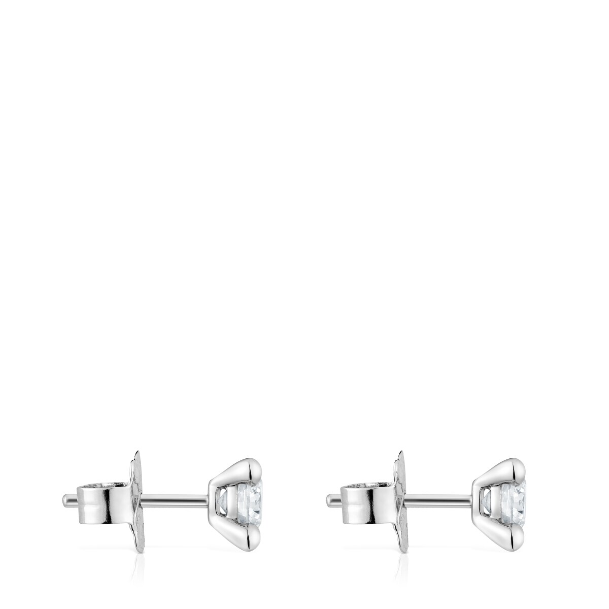 Platinum Earrings with 0,74ct lab-grown diamonds TOUS Shine LGD