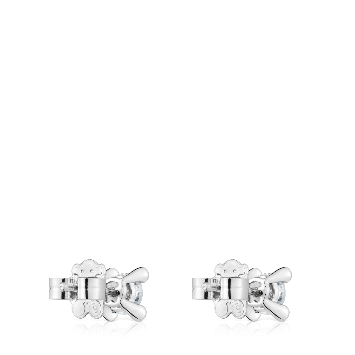 Platinum Earrings with 0,74ct lab-grown diamonds TOUS Shine LGD