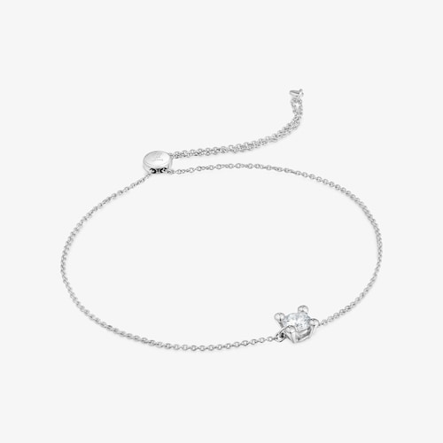 Platynowa bransoletka łańcuszkowa TOUS Shine LGD z laboratoryjnie hodowanym diamentem o masie 0,37 ct