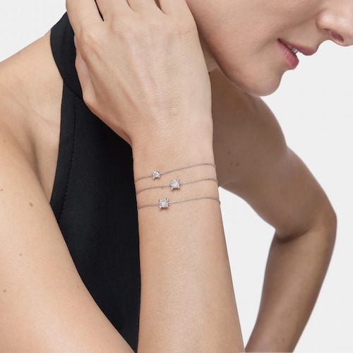 Pulsera cadena de platino con diamante creado en laboratorio 0,37 ct Shine LGD