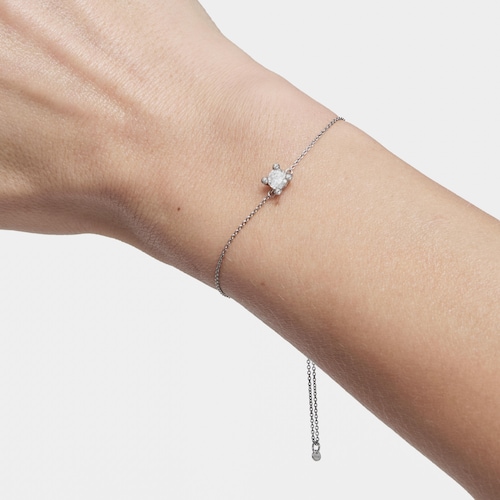 Pulsera cadena de platino con diamante creado en laboratorio 0,37 ct Shine LGD