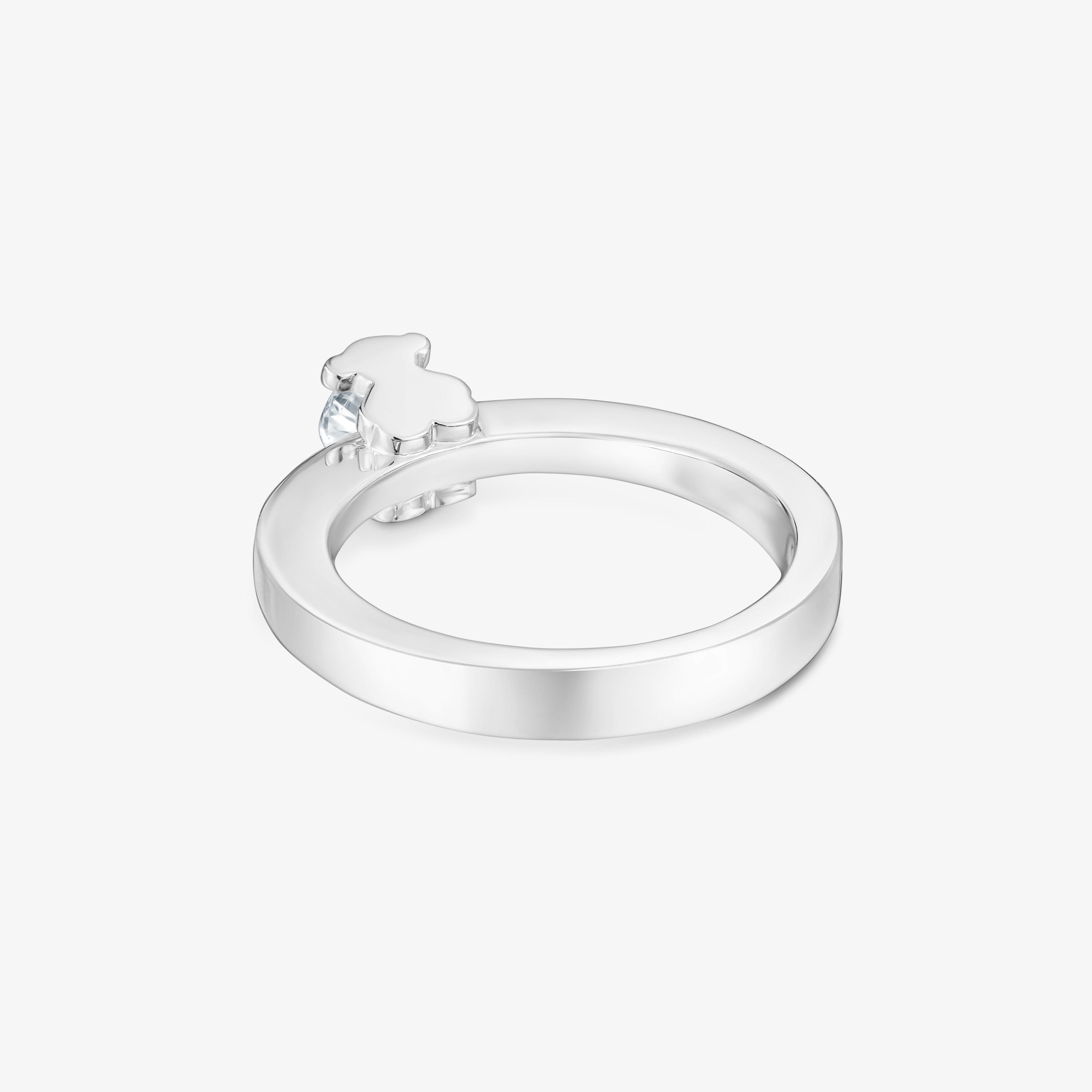 Platinum solitaire Ring with 0.25ct lab-grown diamond TOUS Sweet Diamonds LGD