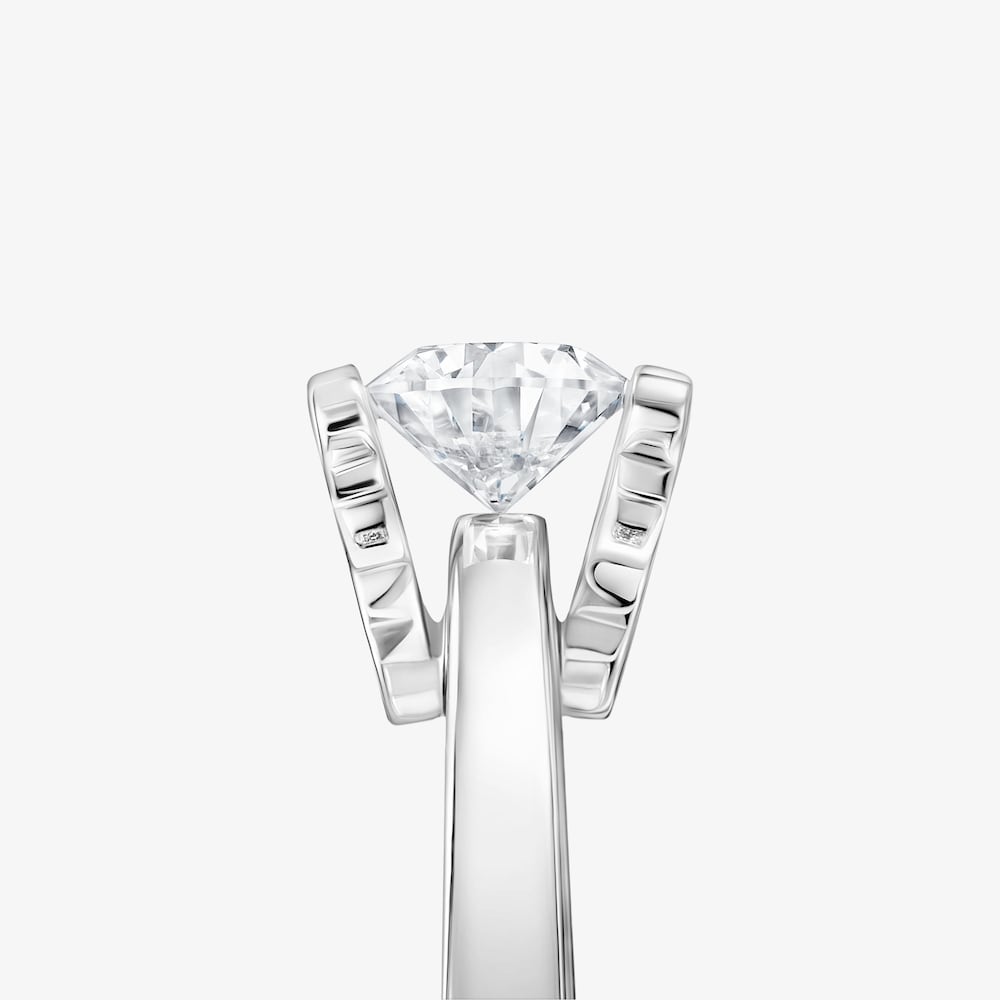 Anillo solitario de platino con diamante creado en laboratorio 0,25 ct Sweet Diamonds LGD