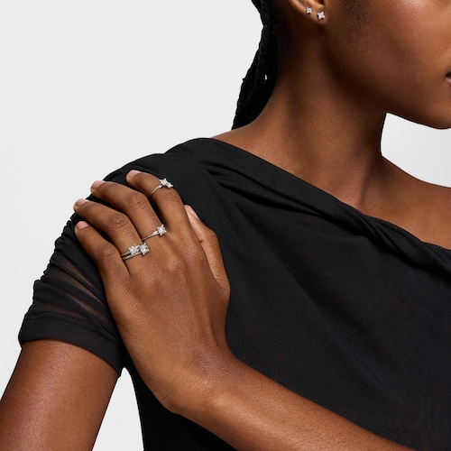 Anillo solitario de platino con diamante creado en laboratorio 0,37 ct Shine LGD