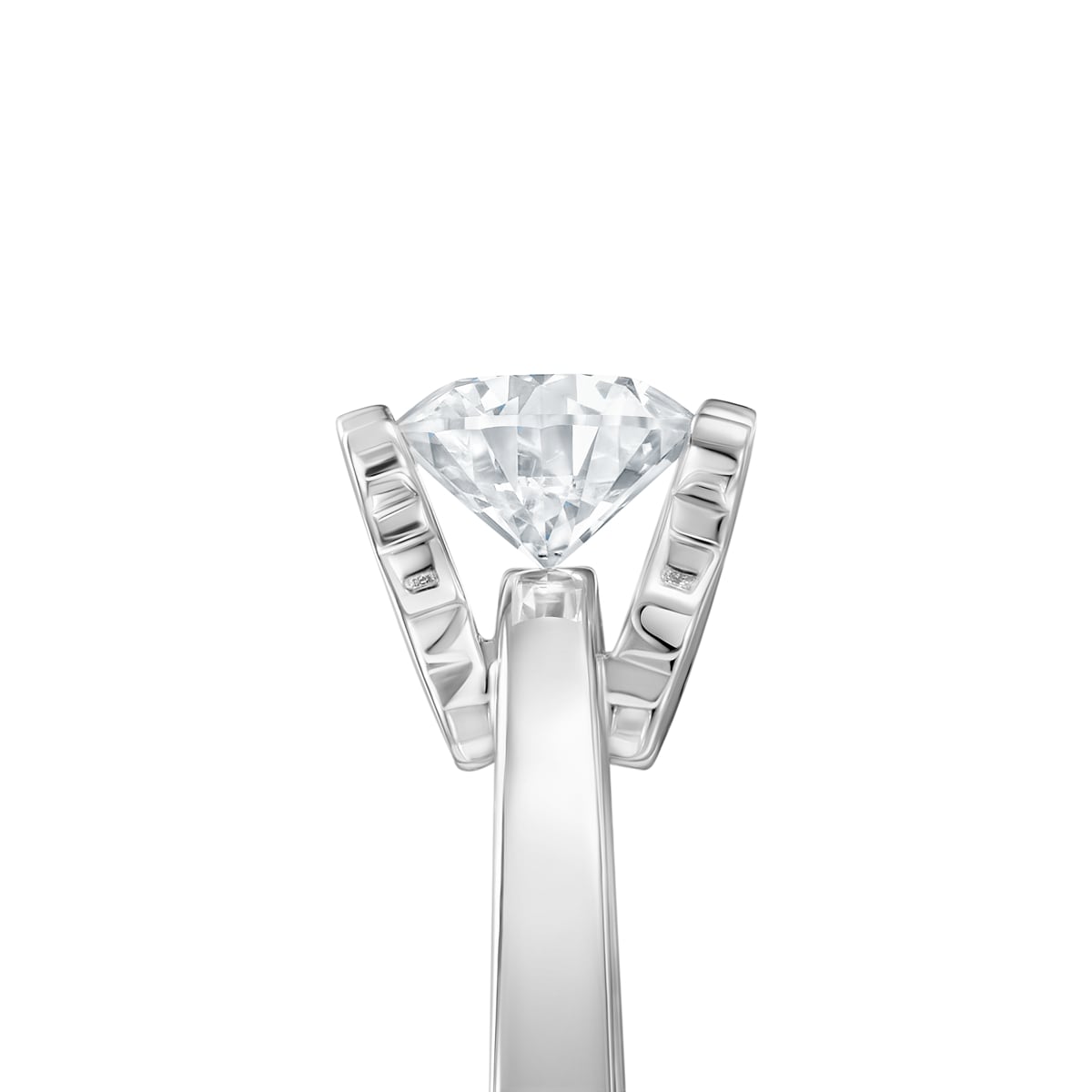 Platinum solitaire Ring with 0,50ct lab-grown diamond TOUS Sweet Diamonds LGD