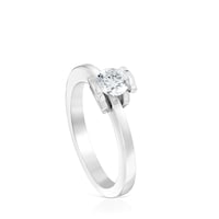 Platinum solitaire Ring with 0,50ct lab-grown diamond TOUS Sweet Diamonds LGD