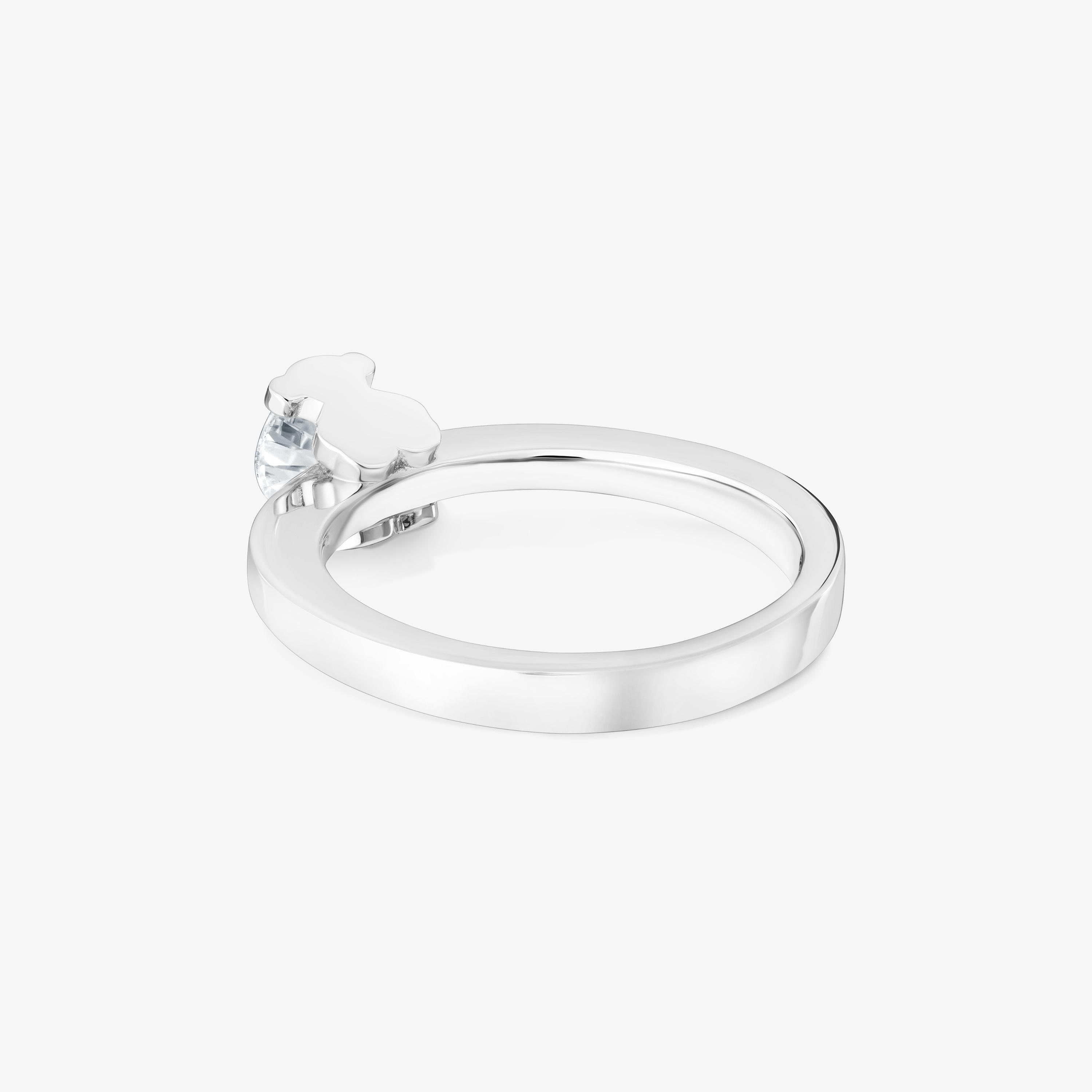 Platinum solitaire Ring with 0.50ct lab-grown diamond TOUS Sweet Diamonds LGD