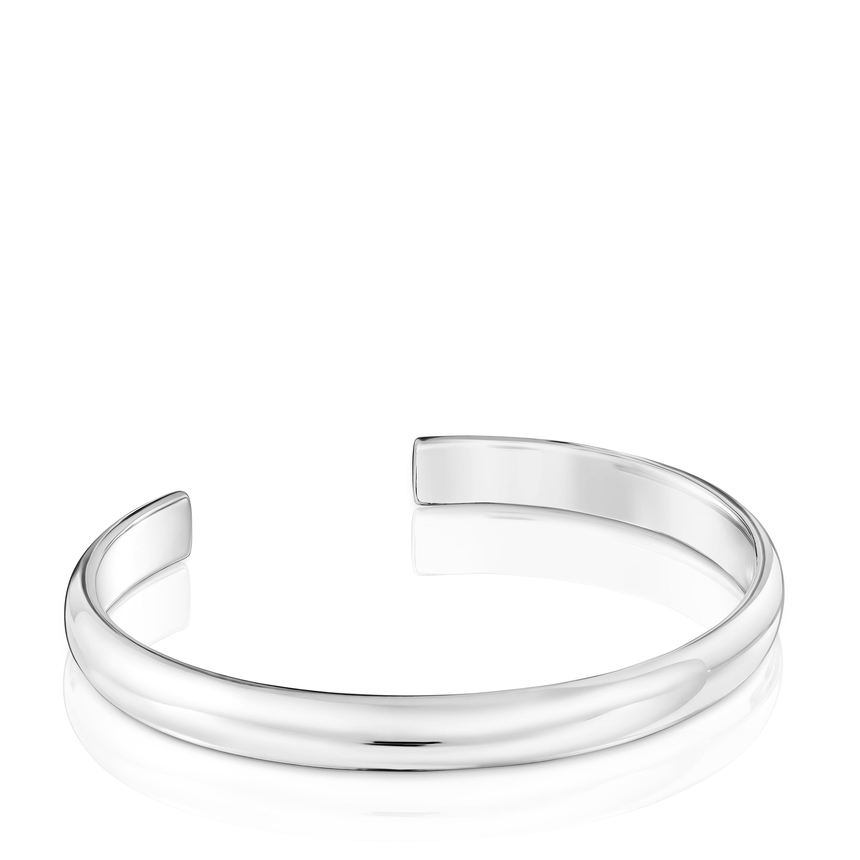 Aged silver Bangle TOUS Man