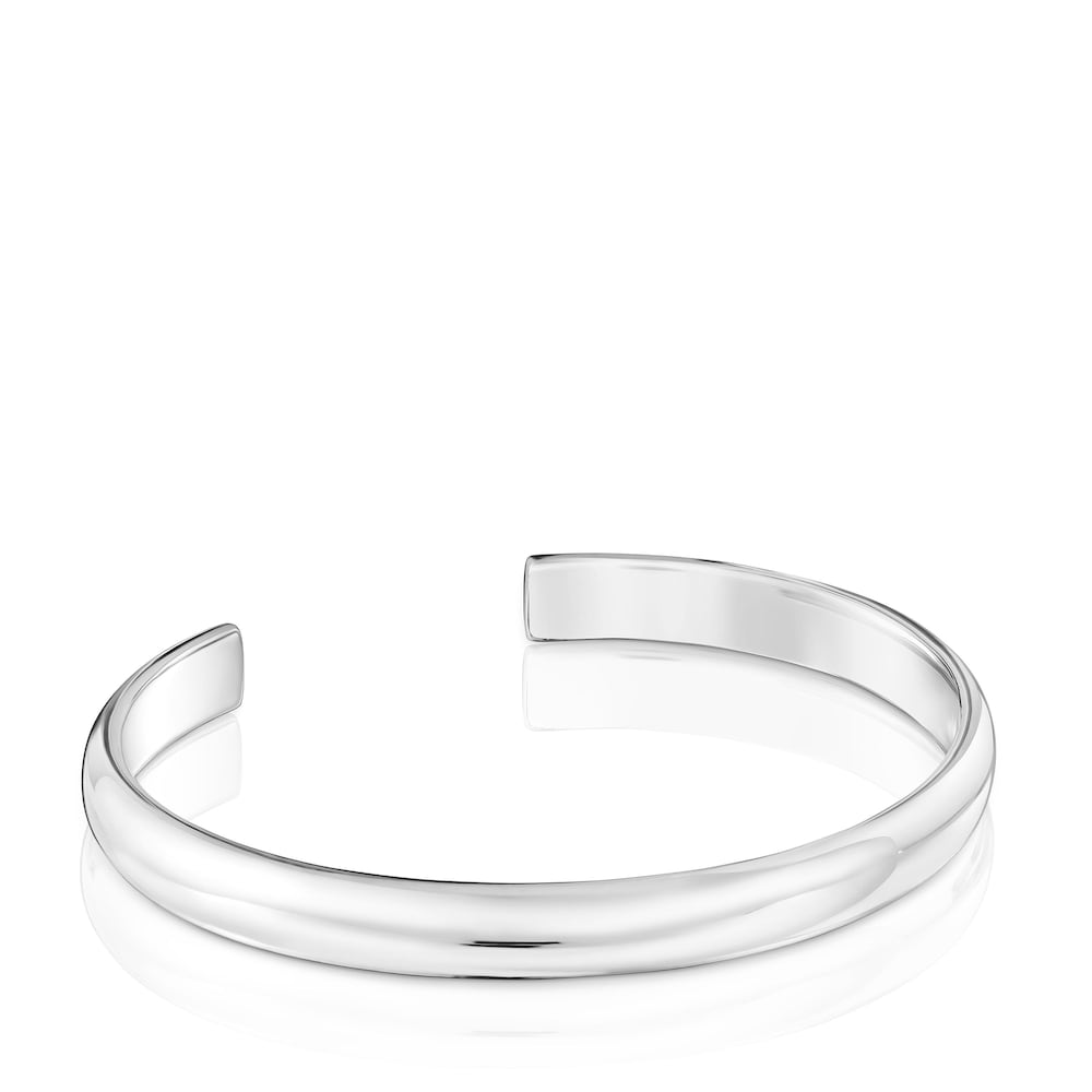 Aged silver Bangle TOUS Man image number 0