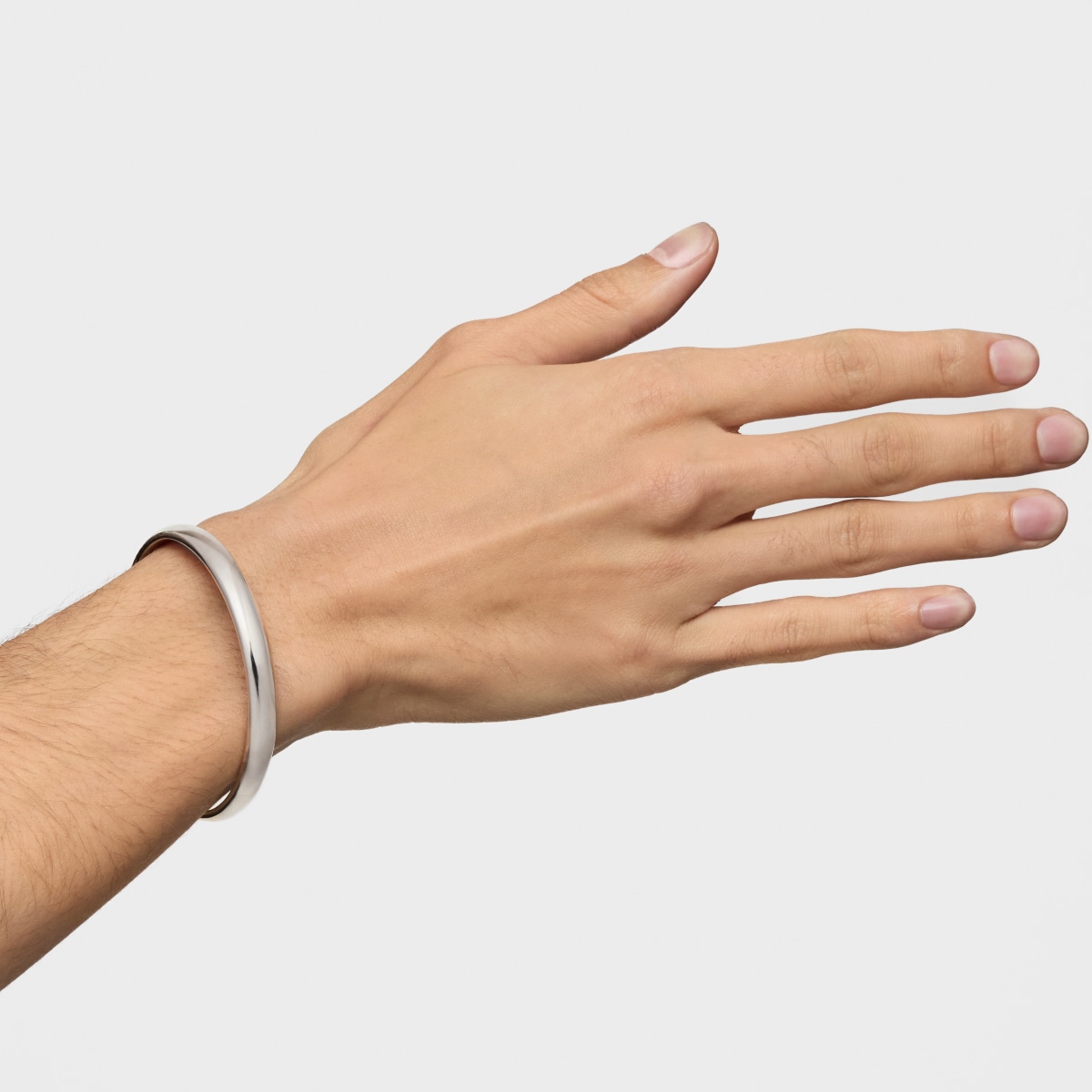 Aged silver Bangle TOUS Man