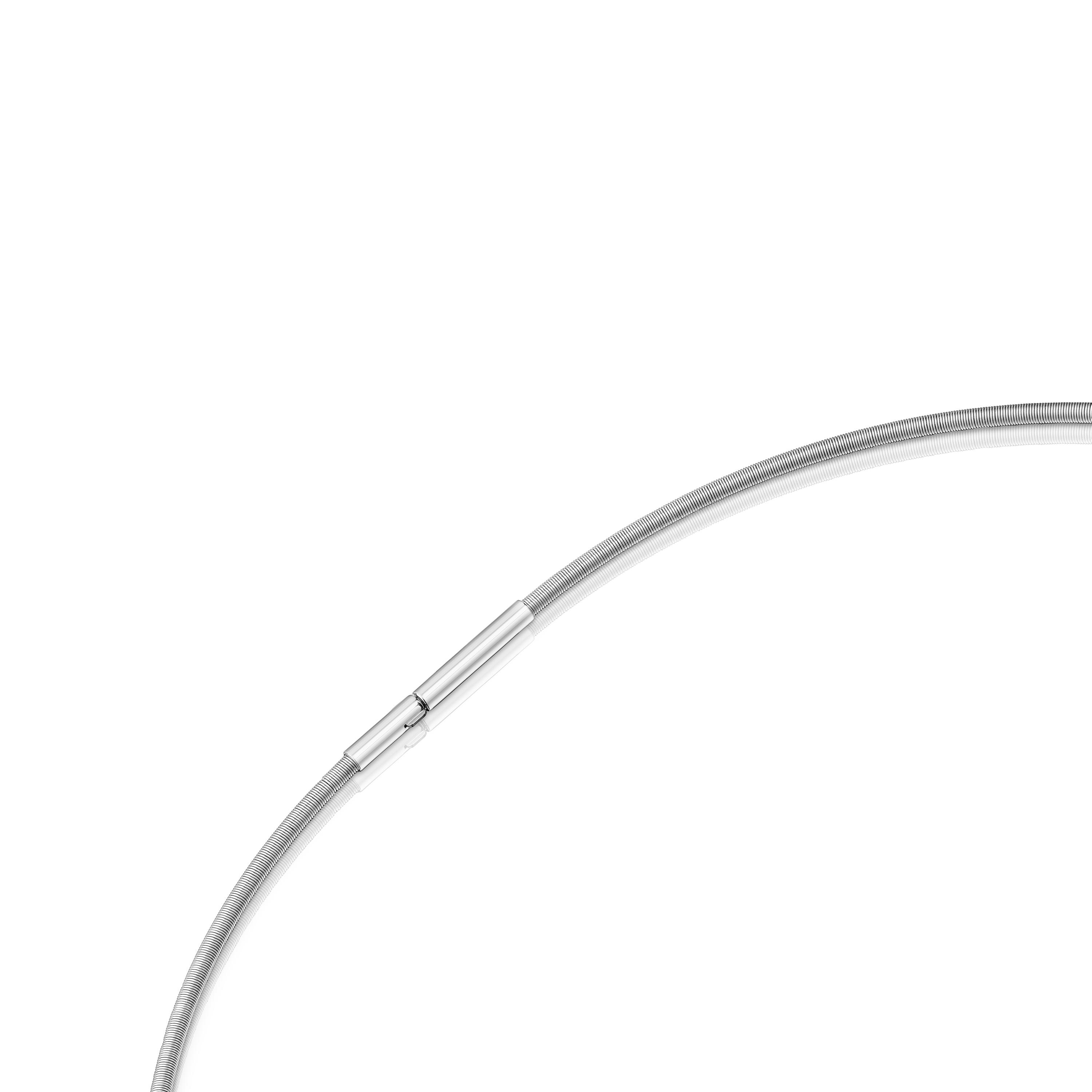 Steel and silver Necklace in Silver TOUS Mama