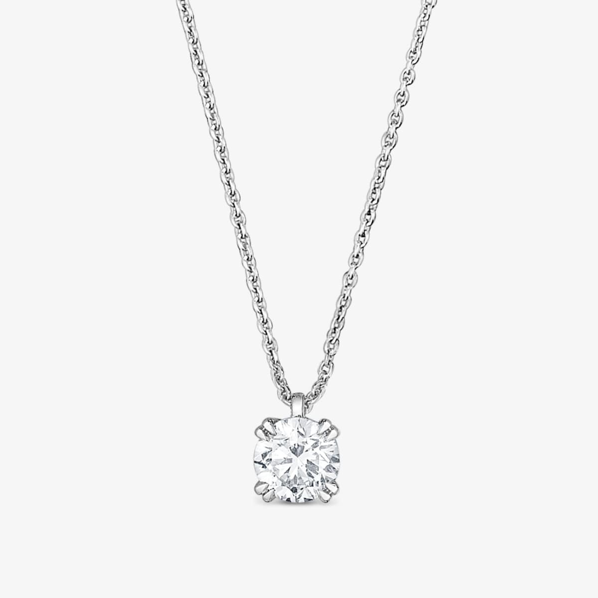 Tous - Gargantilla De Platino Con Diamante Talla Brillante Creado En Laboratorio 0,50 Ct Tous Essentials Lgd - Transparente