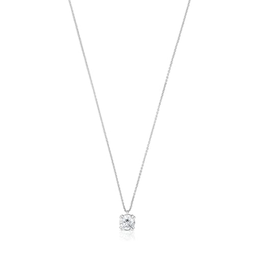Gargantilla de platino con diamante talla brillante creado en laboratorio 1,00 ct TOUS Essentials LGD