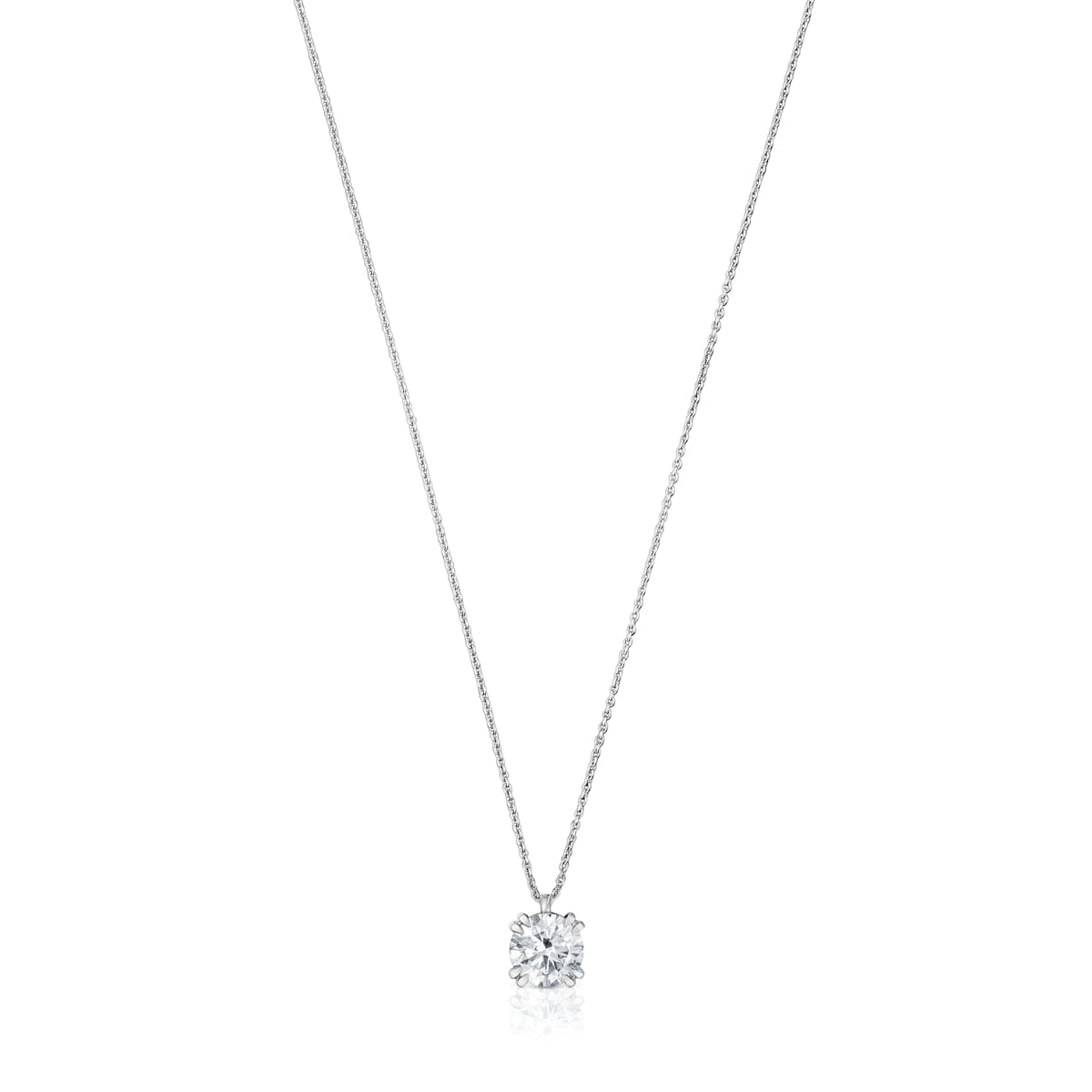 Tous - Gargantilla De Platino Con Diamante Talla Brillante Creado En Laboratorio 1,50 Ct Tous Essentials Lgd - Transparente
