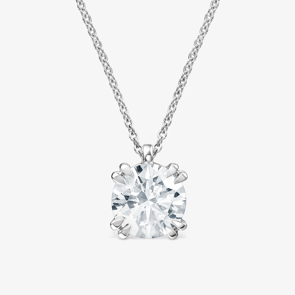 Gargantilla de platino con diamante talla brillante creado en laboratorio 1,50 ct TOUS Essentials LGD