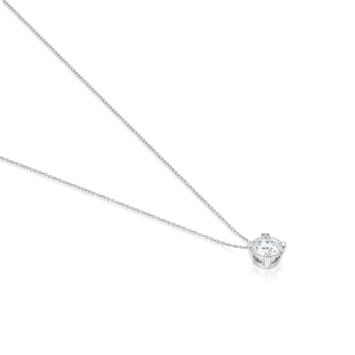 Gargantilla de platino con diamante talla brillante creado en laboratorio 2,00 ct TOUS Essentials LGD