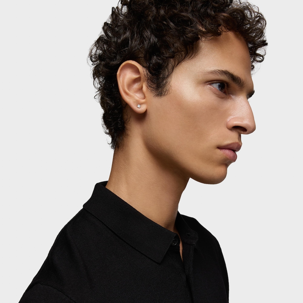 Platinov&eacute; N&aacute;u&scaron;nice s 0,50&nbsp;kt syntetick&yacute;mi diamantmi TOUS Essentials LGD