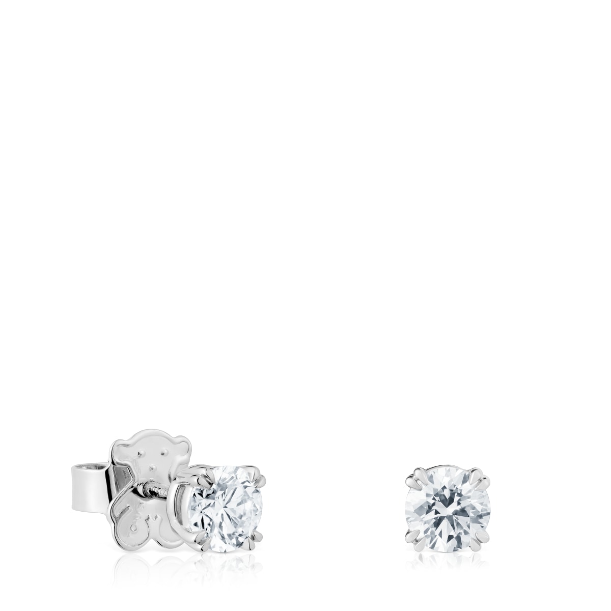 Tous - Pendientes De Platino Con Diamantes Creados En Laboratorio 1,00 Ct Tous Essentials Lgd - Transparente