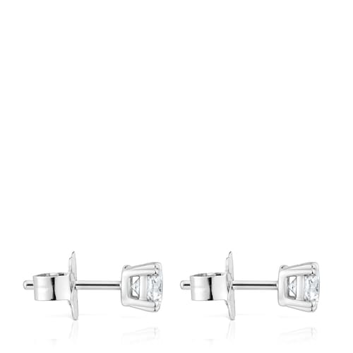 Pendientes de platino con diamantes creados en laboratorio 1,00 ct TOUS Essentials LGD