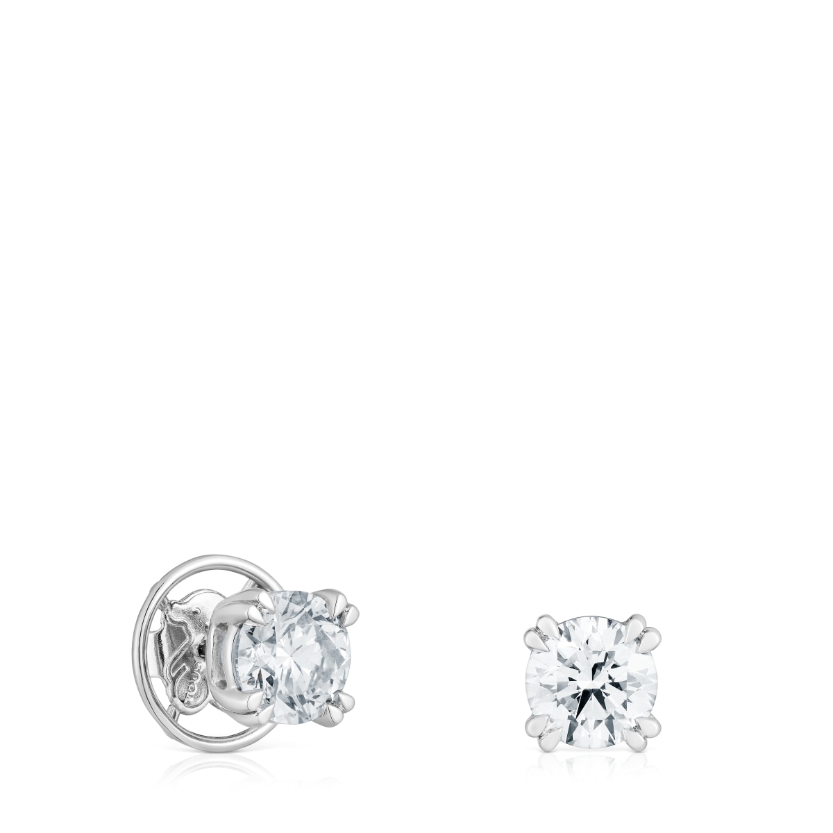 Tous - Pendientes De Platino Con Diamantes Creados En Laboratorio 3,00 Ct Tous Essentials Lgd - Transparente