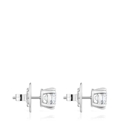 Brincos em platina com diamantes criados em laboratório 3,00 ct TOUS Essentials LGD