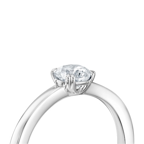 Anillo solitario de platino con diamante creado en laboratorio 0,50 ct TOUS Essentials LGD