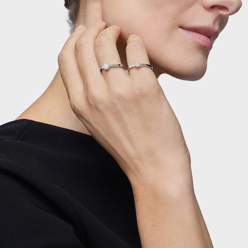 Anillo solitario de platino con diamante creado en laboratorio 0,50 ct TOUS Essentials LGD