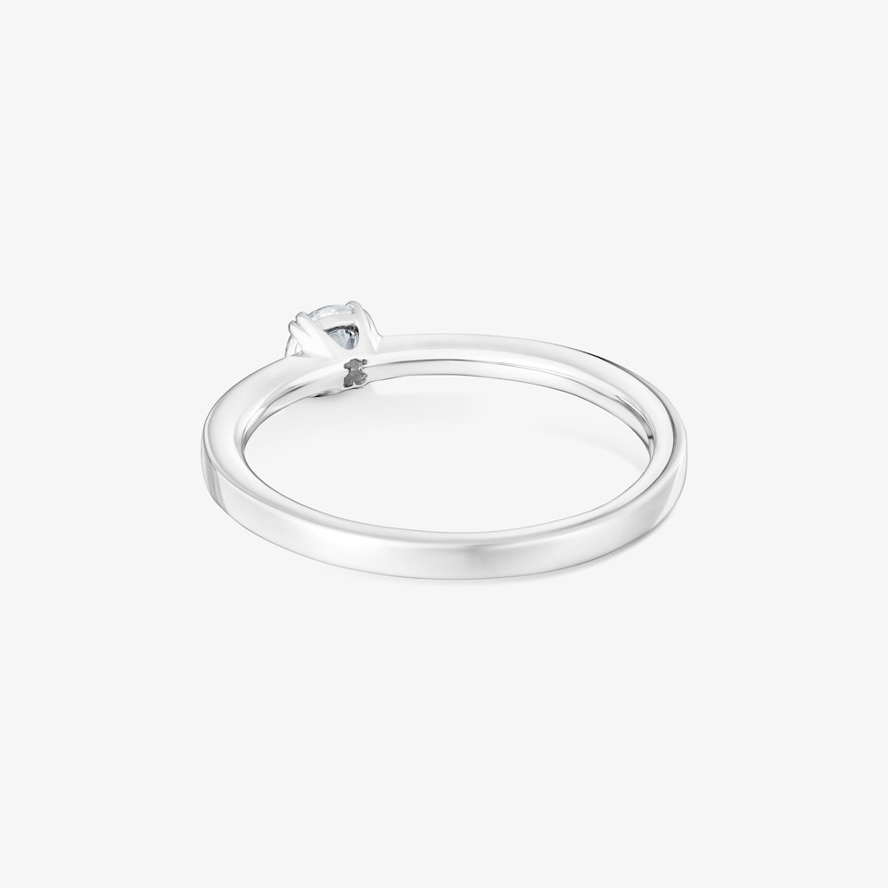 Samostatn&yacute; platinov&yacute; Prsteň s 0,25&nbsp;kt syntetick&yacute;m diamantom TOUS Essentials LGD