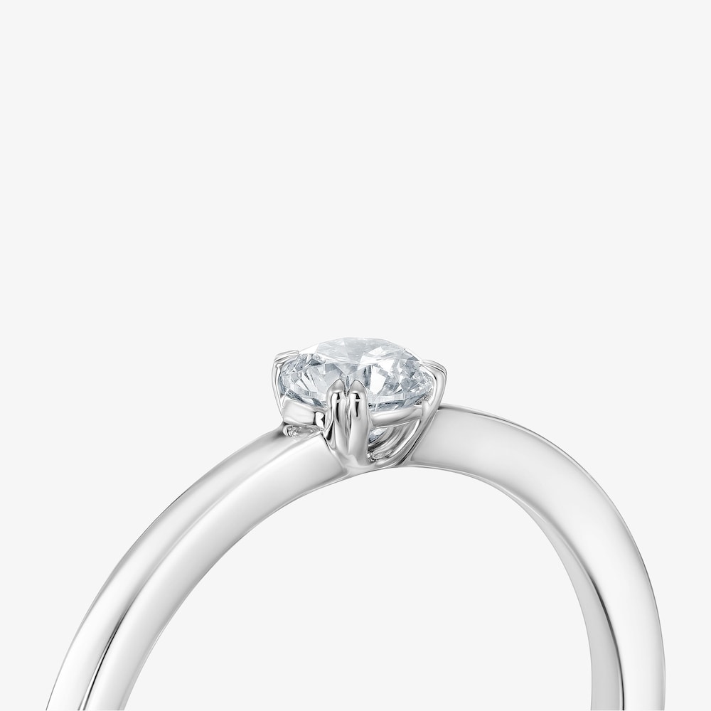 Samostatn&yacute; platinov&yacute; Prsteň s 0,25&nbsp;kt syntetick&yacute;m diamantom TOUS Essentials LGD