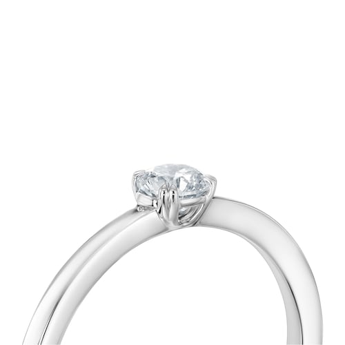 Anillo solitario de platino con diamante creado en laboratorio 0,25 ct TOUS Essentials LGD