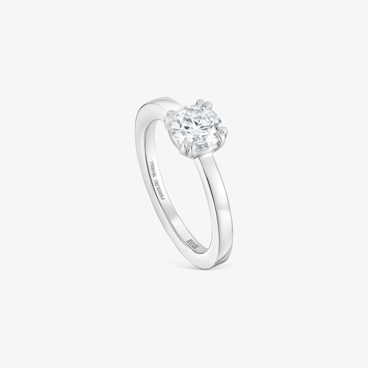 Tous - Anillo Solitario De Platino Con Diamante Creado En Laboratorio 1,00 Ct Tous Essentials Lgd Talla 10