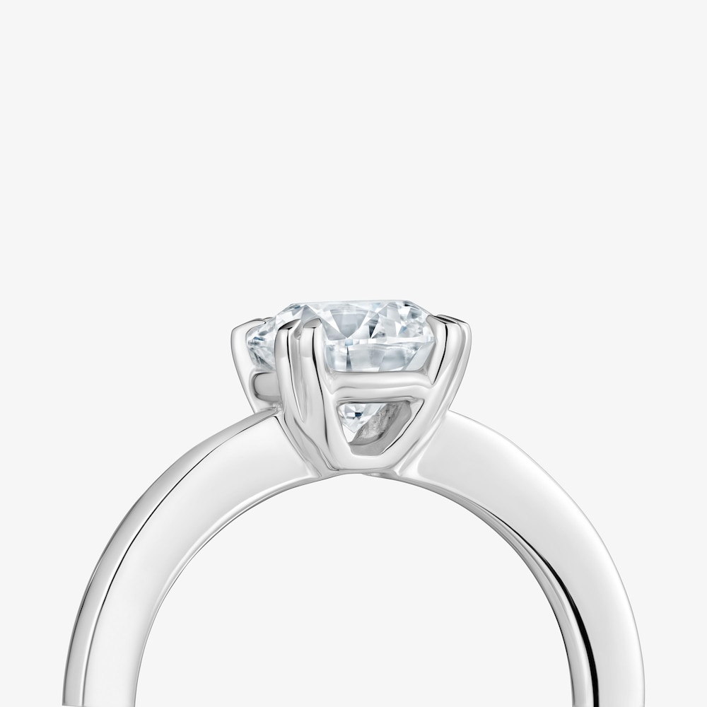 Samostatn&yacute; platinov&yacute; Prsteň s 1,50&nbsp;kt syntetick&yacute;m diamantom TOUS Essentials LGD