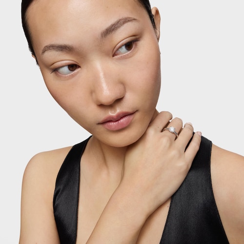 Anillo solitario de platino con diamante creado en laboratorio 1,50 ct TOUS Essentials LGD