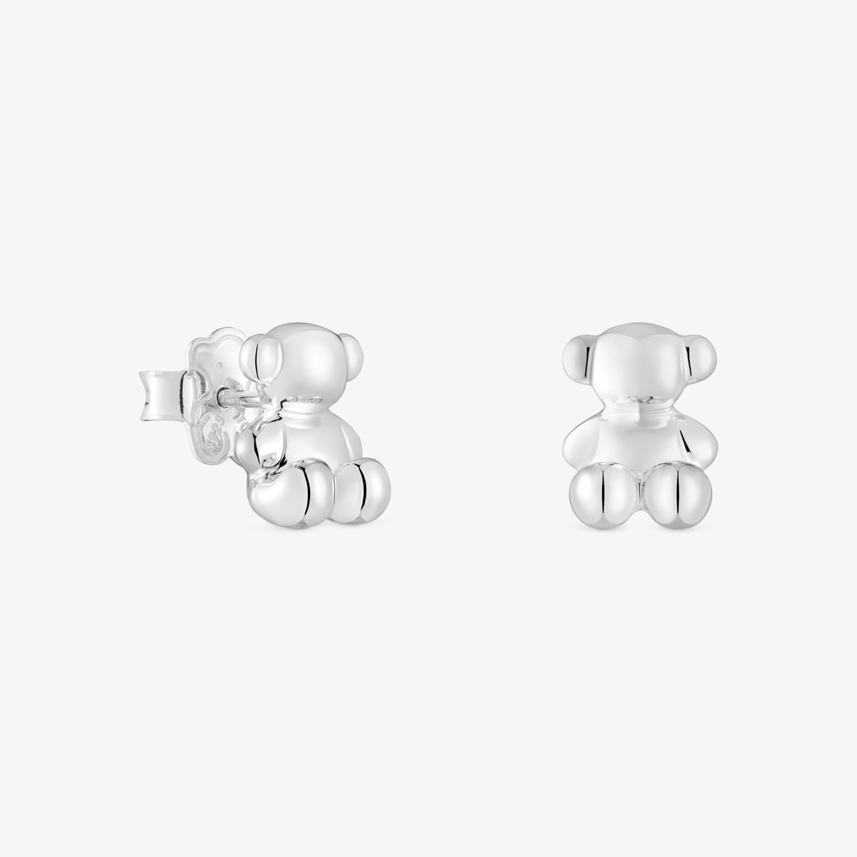Tous - Pendientes Oso De Plata 10 Mm Bold Bear - Plateado