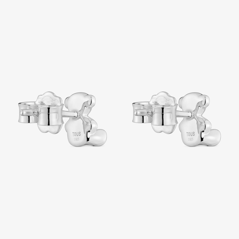 Orecchini in argento da 7,2&nbsp;mm Bold Bear