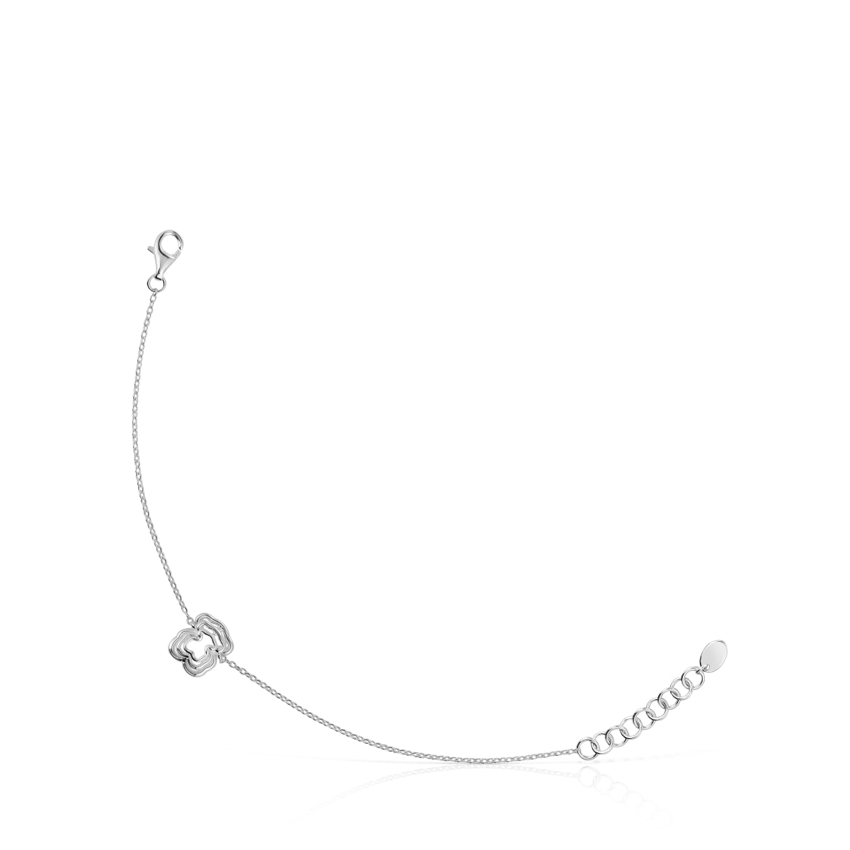 Bickie silver triple bear Bracelet