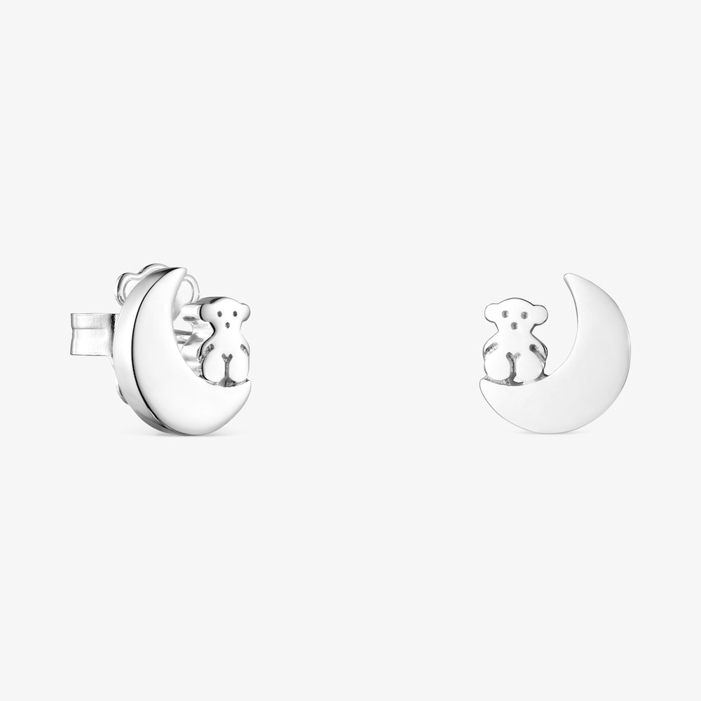 Pendientes de plata Nocturne