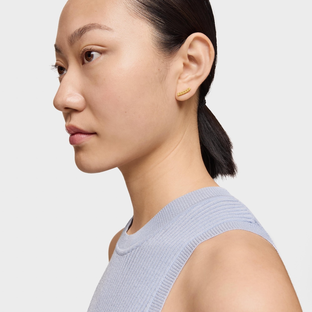 Tous Straight - Kolczyki z ż&oacute;łtego srebra Vermeil