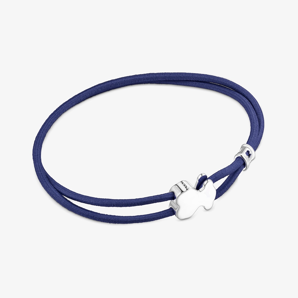 Pulsera el&aacute;stica azul Sweet Dolls