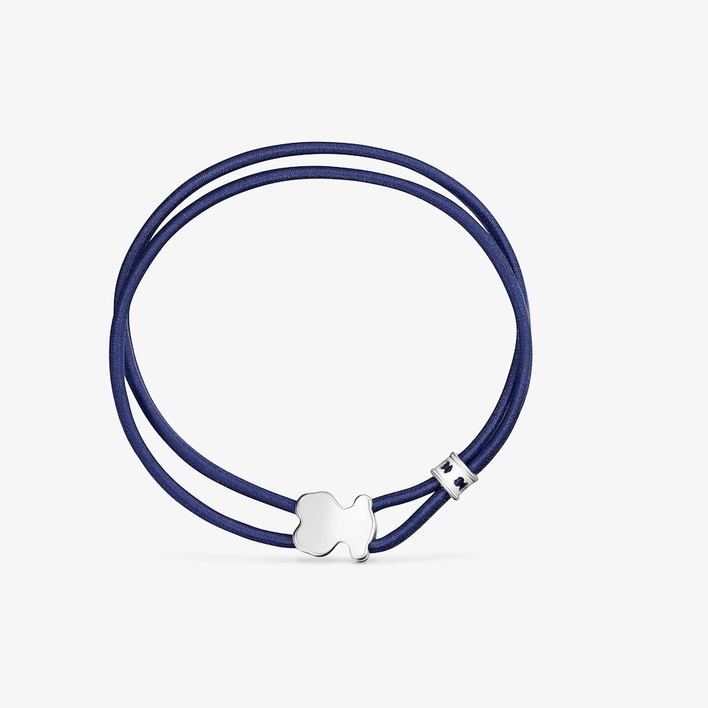Pulsera el&aacute;stica azul Sweet Dolls