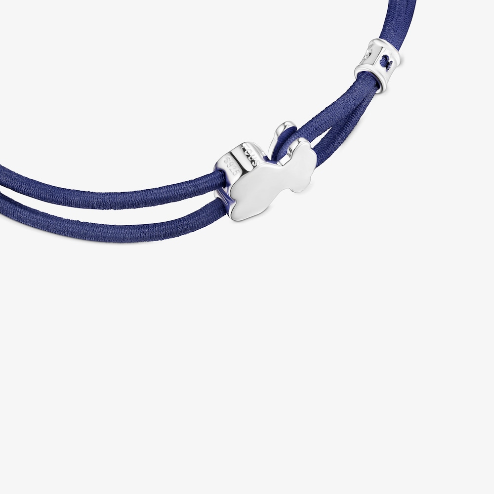 Pulsera el&aacute;stica azul Sweet Dolls